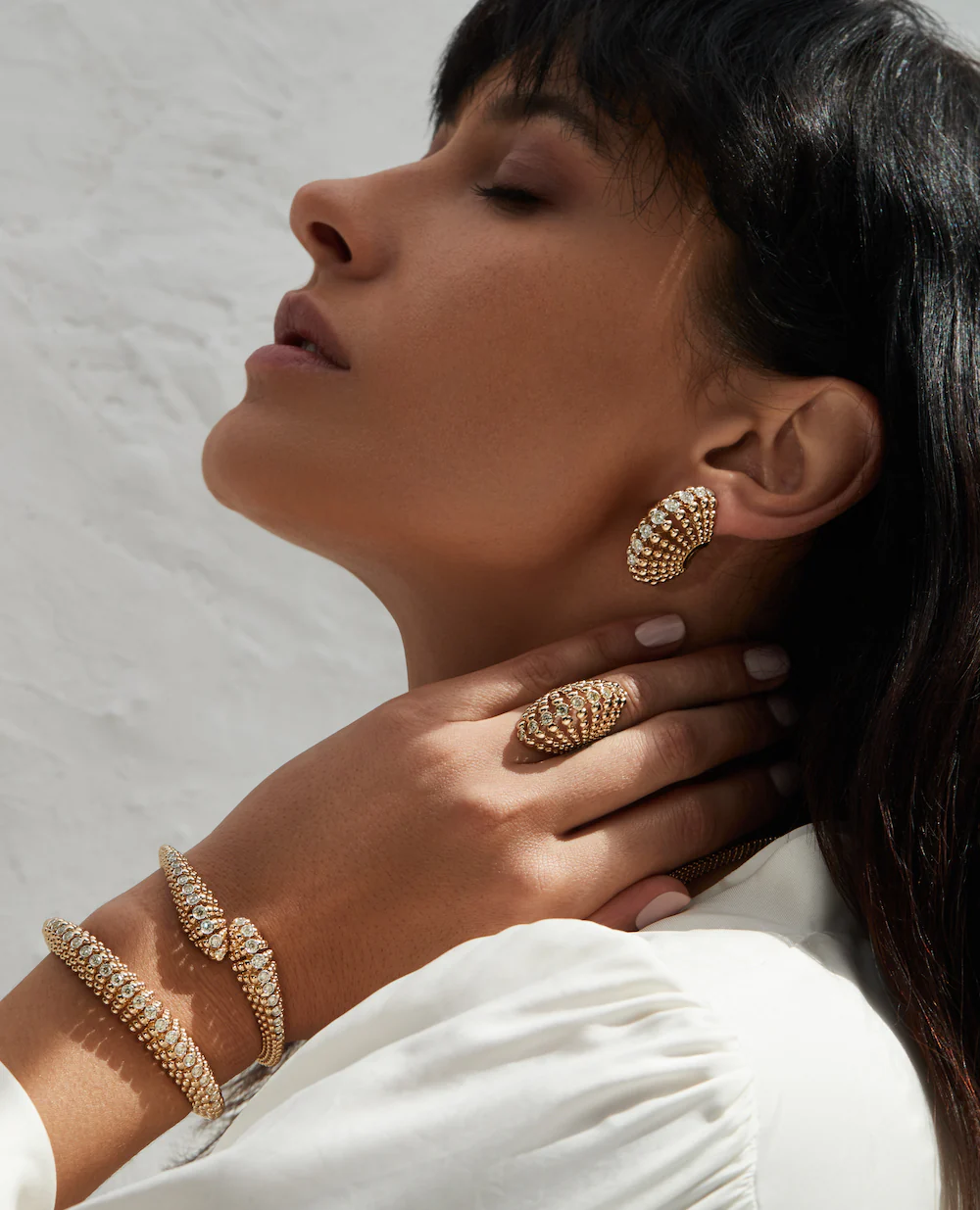 BUBBLES YELLOW GOLD BRACELET - Image 5