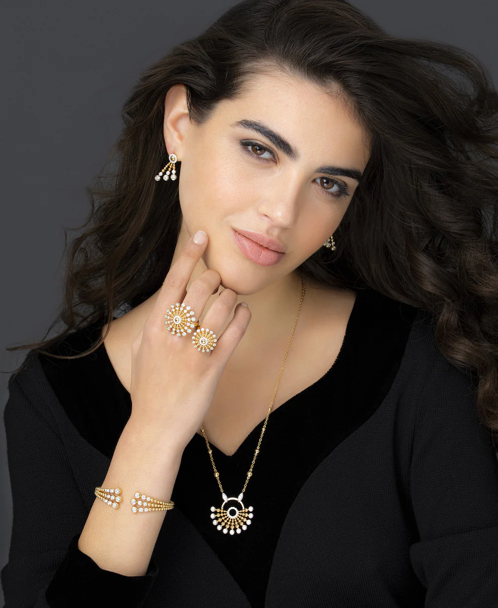 BUBBLES RAGGI YELLOW GOLD BRACELET - Image 4