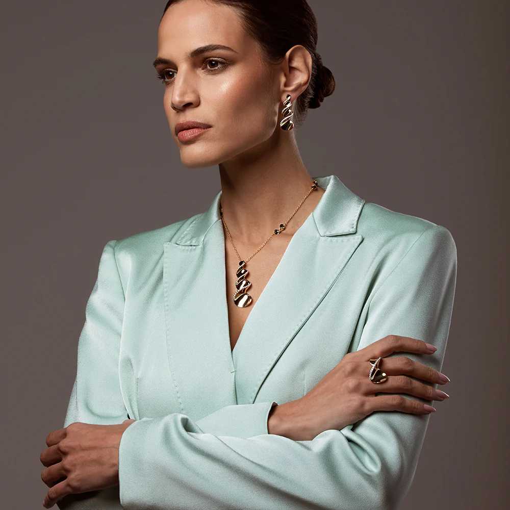 ELICA YELLOW GOLD PENDANT - Image 3