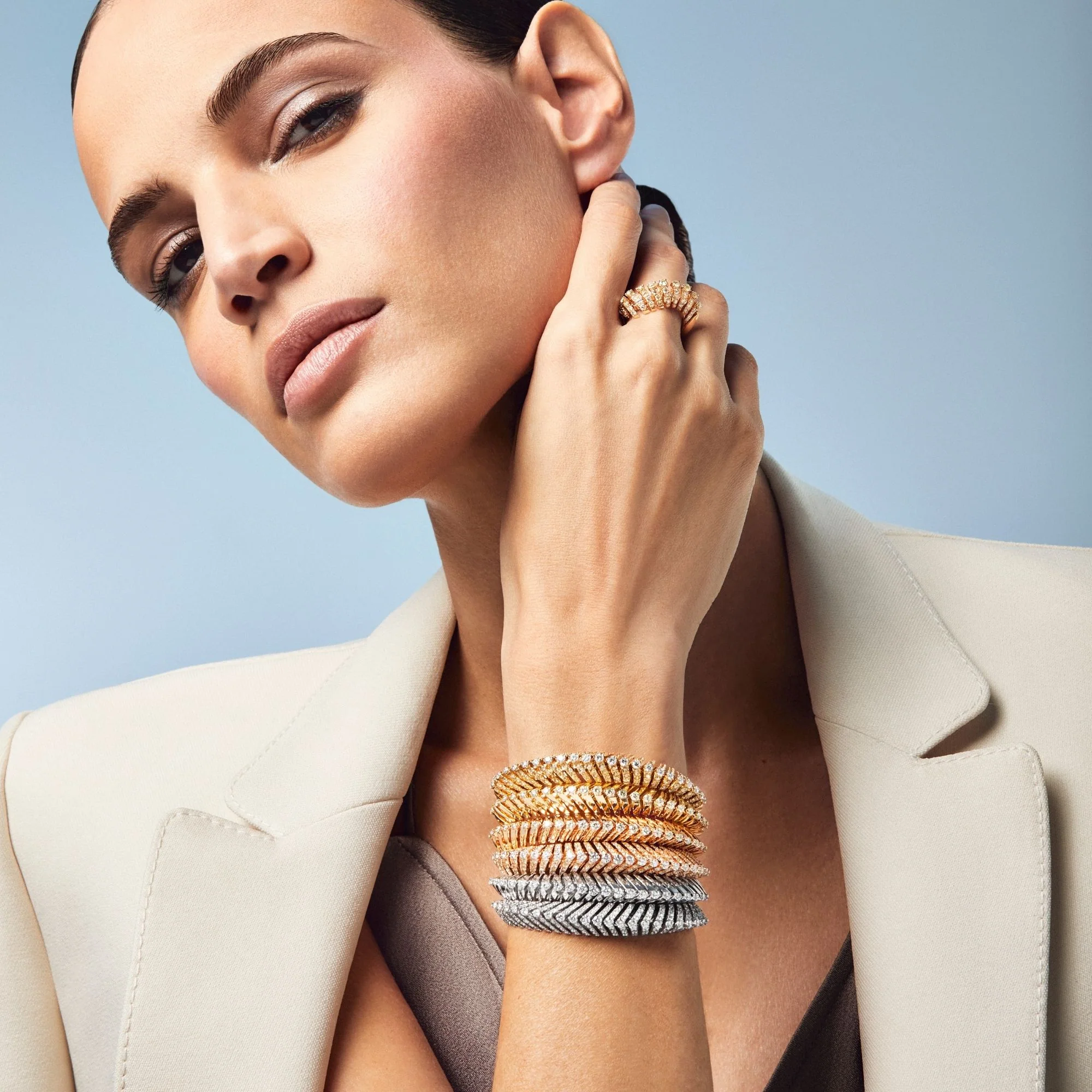 SOFFIO YELLOW GOLD BRACELET - Image 6