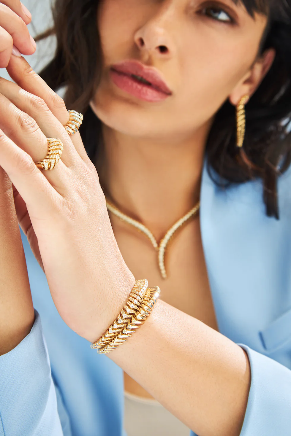 SOFFIO YELLOW GOLD BRACELET - Image 3