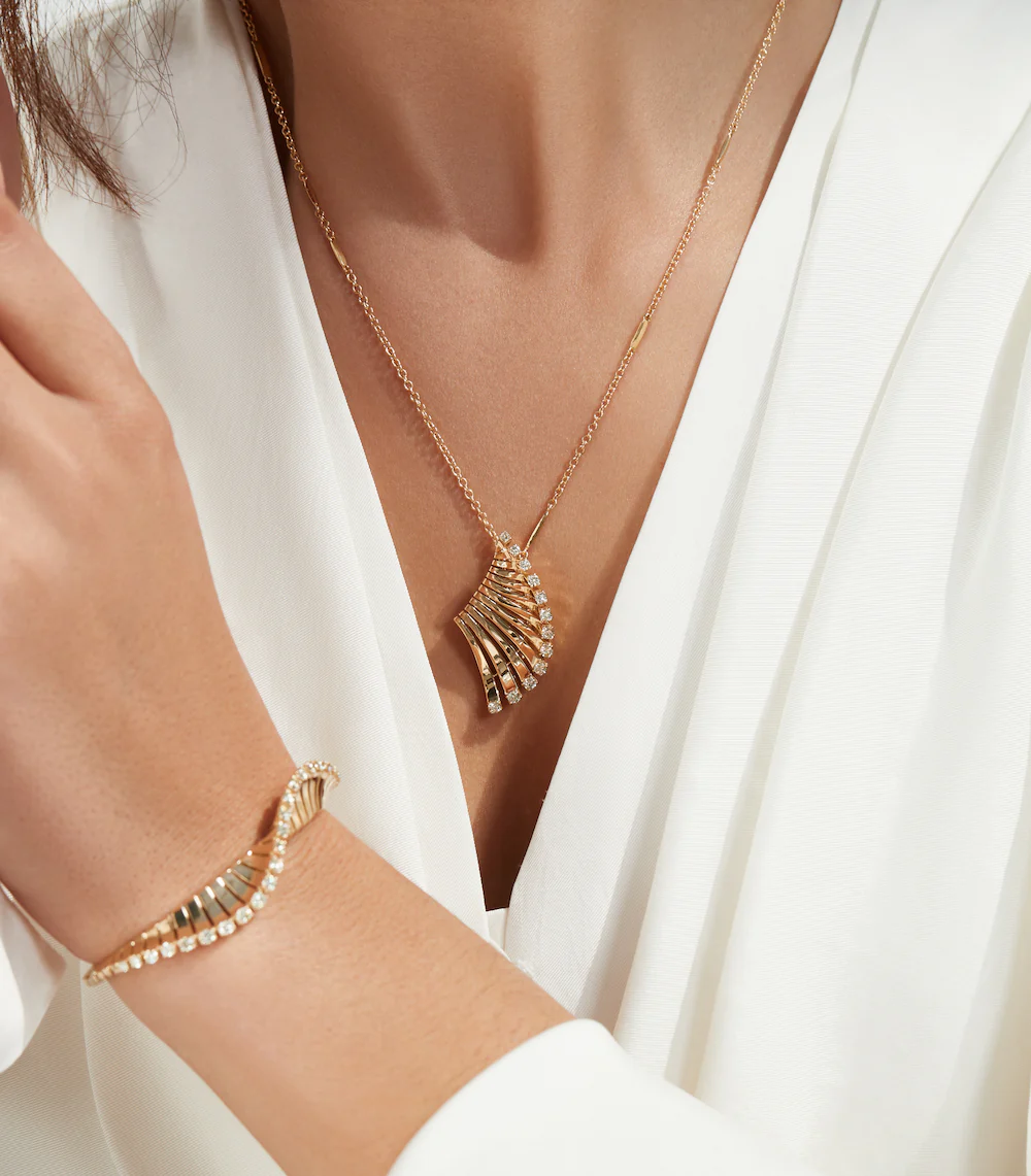 VITO YELLOW GOLD BRACELET - Image 4