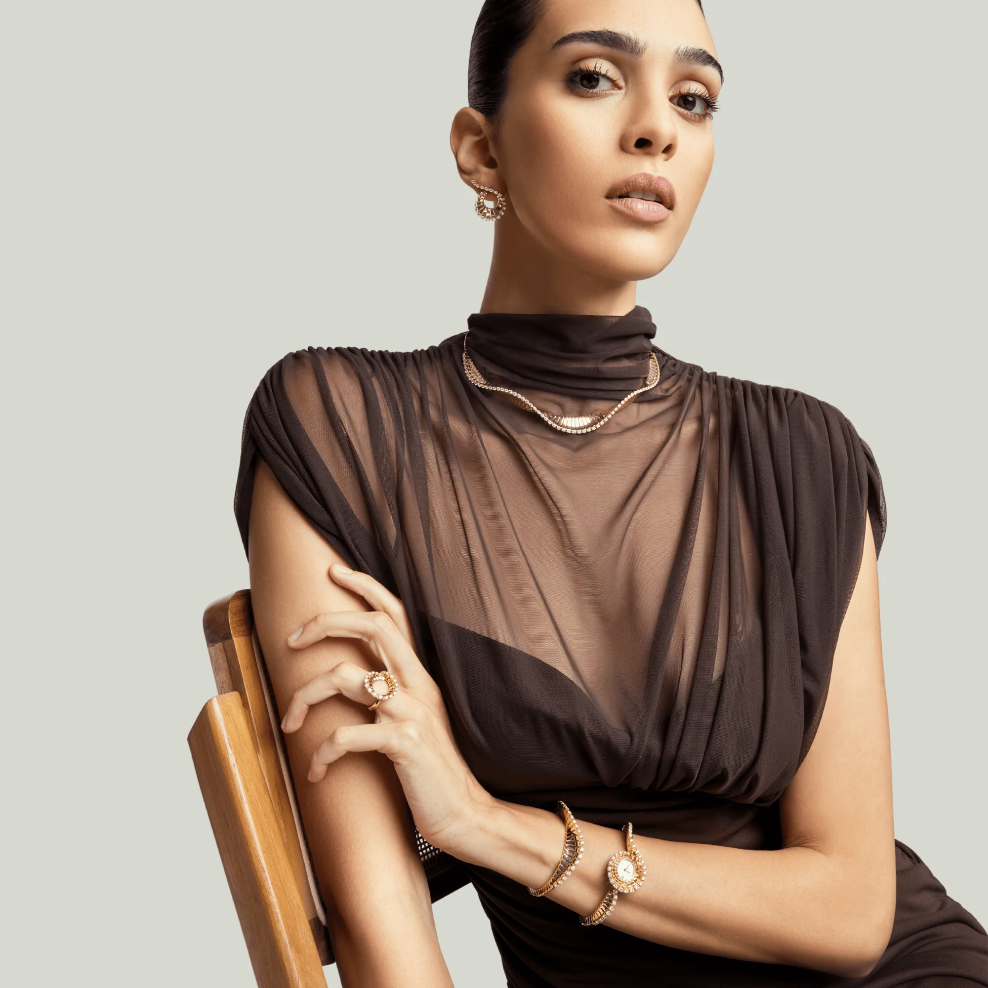 VITO YELLOW GOLD CHOKER - Image 4